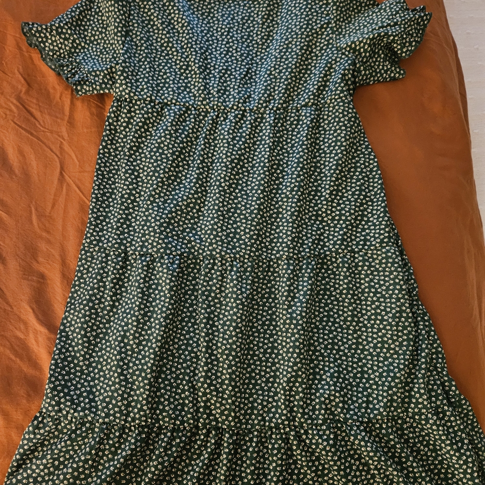 Green Polka Dot Dress